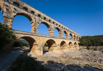 Pont du Gard, Romeins aquaduct, Frankrijk